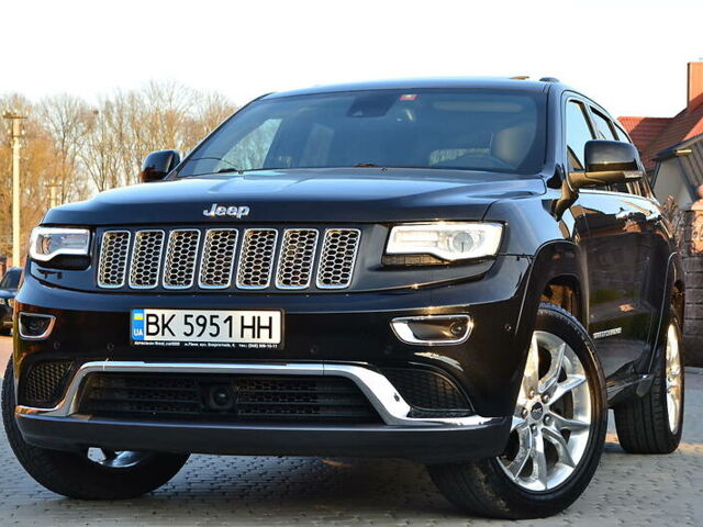 Чорний Джип Grand Cherokee, об'ємом двигуна 3 л та пробігом 138 тис. км за 28399 $, фото 1 на Automoto.ua