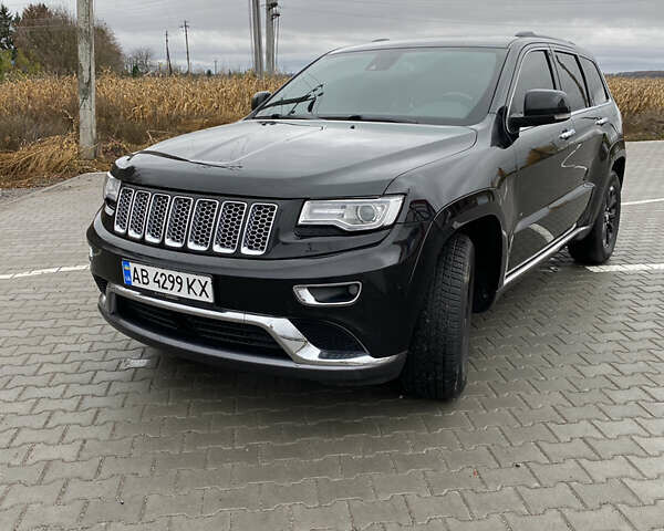 Черный Джип Гранд Чероки, объемом двигателя 2.99 л и пробегом 220 тыс. км за 21900 $, фото 1 на Automoto.ua