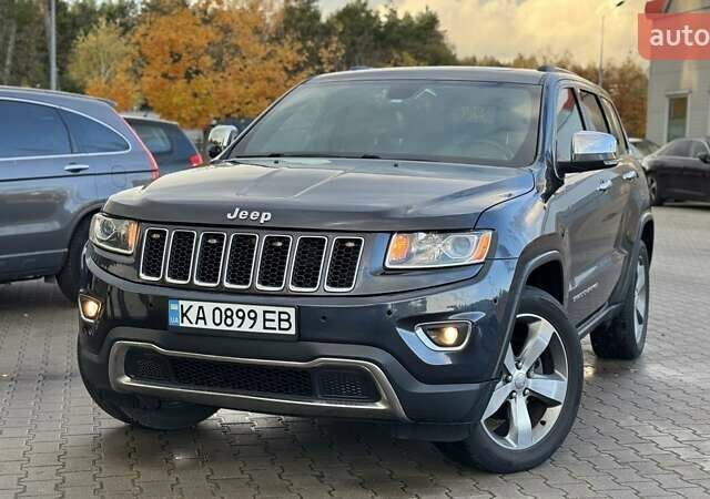 Черный Джип Гранд Чероки, объемом двигателя 3.6 л и пробегом 165 тыс. км за 19000 $, фото 1 на Automoto.ua