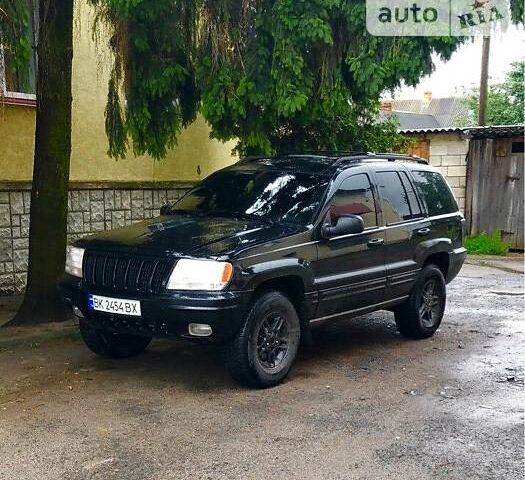 Чорний Джип Grand Cherokee, об'ємом двигуна 4.7 л та пробігом 155 тис. км за 6800 $, фото 1 на Automoto.ua