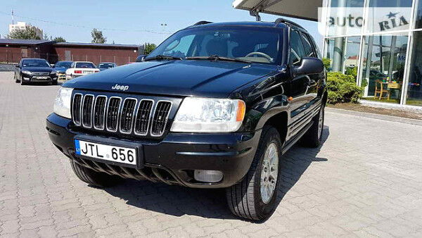 Чорний Джип Grand Cherokee, об'ємом двигуна 2.7 л та пробігом 217 тис. км за 5800 $, фото 1 на Automoto.ua