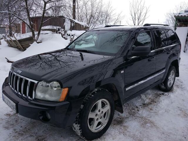 Чорний Джип Grand Cherokee, об'ємом двигуна 3 л та пробігом 170 тис. км за 16900 $, фото 1 на Automoto.ua