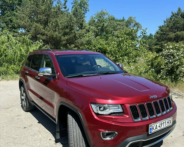 Красный Джип Гранд Чероки, объемом двигателя 3.6 л и пробегом 129 тыс. км за 26500 $, фото 1 на Automoto.ua