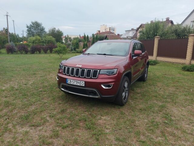 Красный Джип Гранд Чероки, объемом двигателя 3 л и пробегом 177 тыс. км за 28500 $, фото 1 на Automoto.ua