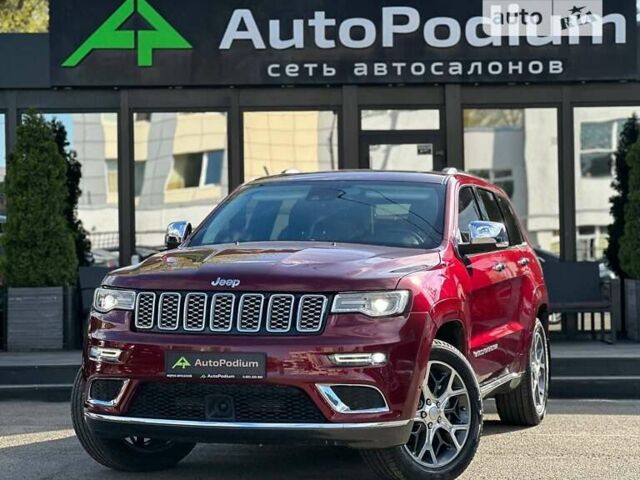 Червоний Джип Grand Cherokee, об'ємом двигуна 3.6 л та пробігом 49 тис. км за 39999 $, фото 1 на Automoto.ua