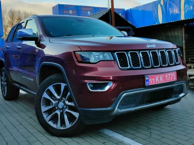 Червоний Джип Grand Cherokee, об'ємом двигуна 3.6 л та пробігом 75 тис. км за 18500 $, фото 1 на Automoto.ua