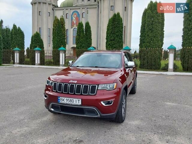 Красный Джип Гранд Чероки, объемом двигателя 3.6 л и пробегом 115 тыс. км за 27800 $, фото 1 на Automoto.ua