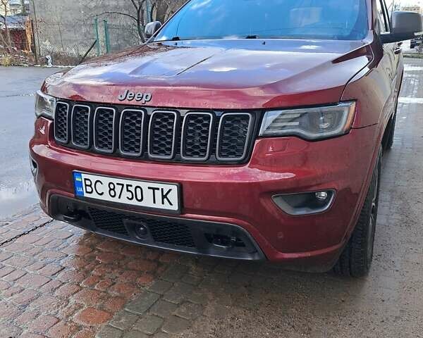 Червоний Джип Grand Cherokee, об'ємом двигуна 3.6 л та пробігом 78 тис. км за 29900 $, фото 1 на Automoto.ua
