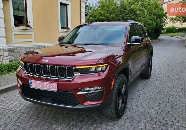 Красный Джип Гранд Чероки, объемом двигателя 3.6 л и пробегом 63 тыс. км за 33500 $, фото 1 на Automoto.ua