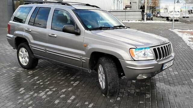 Сірий Джип Grand Cherokee, об'ємом двигуна 3.1 л та пробігом 192 тис. км за 6500 $, фото 1 на Automoto.ua