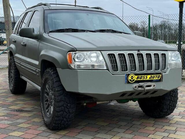 Сірий Джип Grand Cherokee, об'ємом двигуна 4.7 л та пробігом 185 тис. км за 20800 $, фото 1 на Automoto.ua