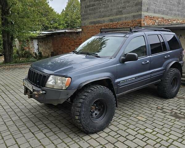 Серый Джип Гранд Чероки, объемом двигателя 4.7 л и пробегом 219 тыс. км за 9000 $, фото 1 на Automoto.ua