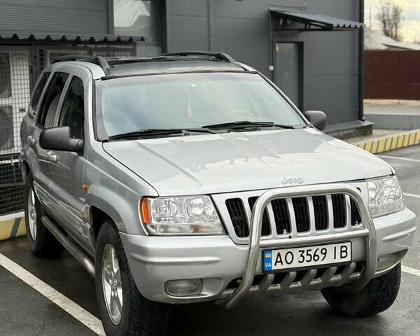 Серый Джип Гранд Чероки, объемом двигателя 2.69 л и пробегом 295 тыс. км за 8200 $, фото 1 на Automoto.ua