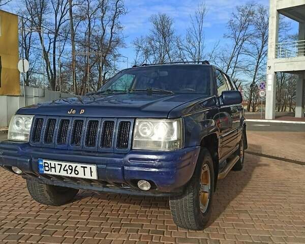 Синій Джип Grand Cherokee, об'ємом двигуна 4 л та пробігом 553 тис. км за 5300 $, фото 1 на Automoto.ua