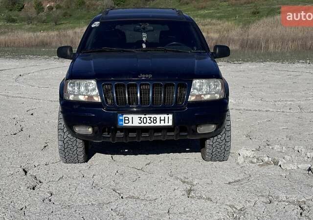 Синий Джип Гранд Чероки, объемом двигателя 3.12 л и пробегом 355 тыс. км за 7000 $, фото 1 на Automoto.ua
