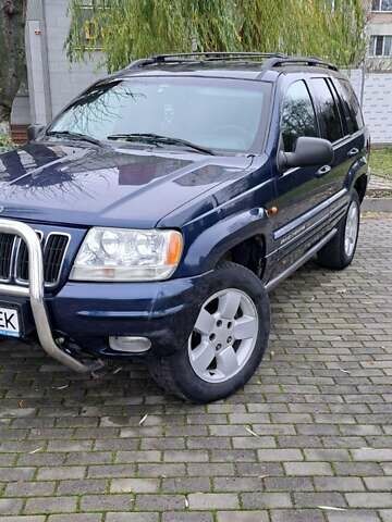 Синій Джип Grand Cherokee, об'ємом двигуна 3.1 л та пробігом 247 тис. км за 7500 $, фото 1 на Automoto.ua