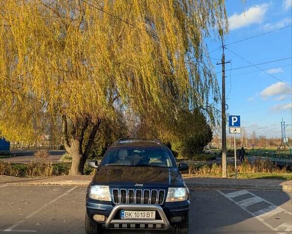Синий Джип Гранд Чероки, объемом двигателя 4.7 л и пробегом 230 тыс. км за 6350 $, фото 1 на Automoto.ua