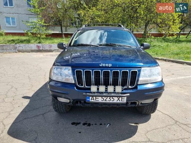 Синий Джип Гранд Чероки, объемом двигателя 2.69 л и пробегом 340 тыс. км за 7500 $, фото 1 на Automoto.ua