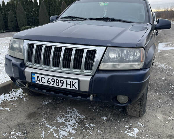 Синій Джип Grand Cherokee, об'ємом двигуна 4 л та пробігом 295 тис. км за 5700 $, фото 1 на Automoto.ua