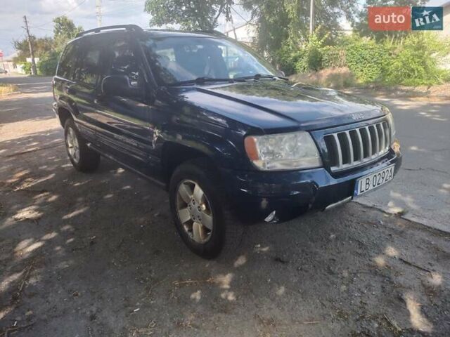Синій Джип Grand Cherokee, об'ємом двигуна 2.7 л та пробігом 255 тис. км за 5023 $, фото 1 на Automoto.ua