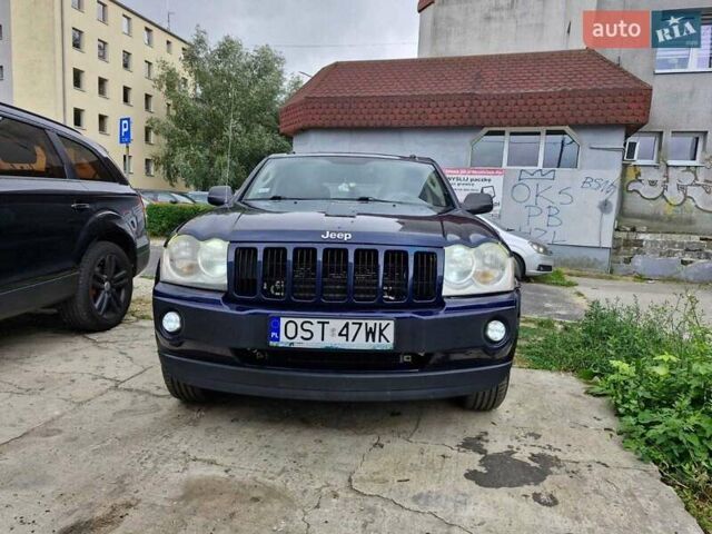 Синий Джип Гранд Чероки, объемом двигателя 3.7 л и пробегом 199 тыс. км за 4500 $, фото 1 на Automoto.ua