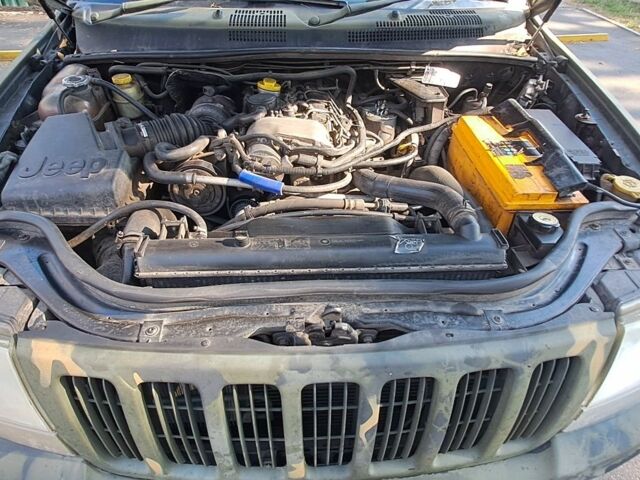 Зеленый Джип Гранд Чероки, объемом двигателя 2.7 л и пробегом 2 тыс. км за 3500 $, фото 1 на Automoto.ua