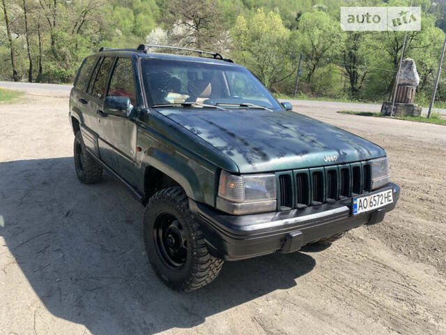 Зелений Джип Grand Cherokee, об'ємом двигуна 2.5 л та пробігом 280 тис. км за 4999 $, фото 1 на Automoto.ua