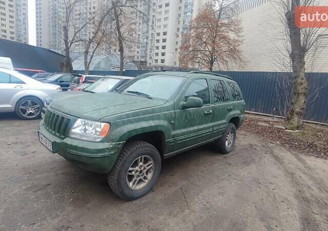 Зеленый Джип Гранд Чероки, объемом двигателя 3.12 л и пробегом 232 тыс. км за 3600 $, фото 1 на Automoto.ua