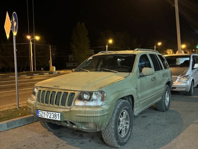 Джип Гранд Чероки 2003 в Харькове на Automoto.ua Зеленый Джип Гранд Чероки, объемом двигателя 2.7 л и пробегом 250 тыс. км за 3500 $, фото 1 на Automoto.ua