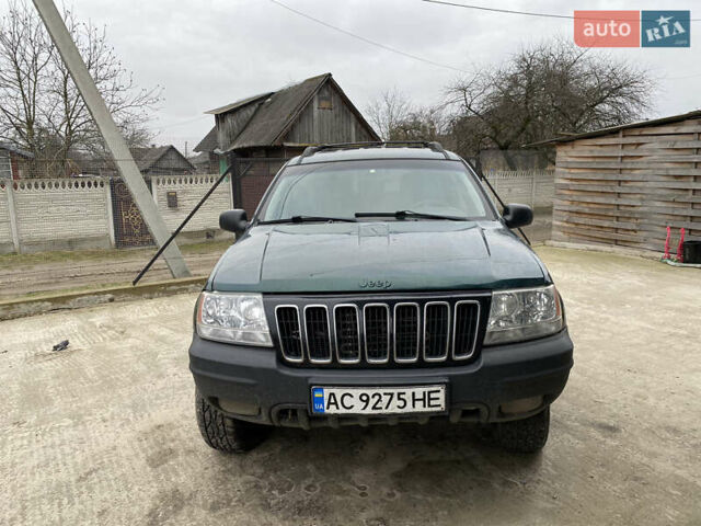 Зелений Джип Grand Cherokee, об'ємом двигуна 4 л та пробігом 240 тис. км за 5200 $, фото 1 на Automoto.ua