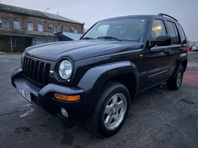 Чорний Джип Liberty, об'ємом двигуна 2.5 л та пробігом 307 тис. км за 3600 $, фото 1 на Automoto.ua