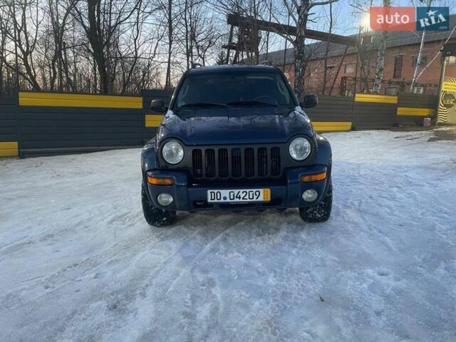 Синій Джип Liberty, об'ємом двигуна 2.8 л та пробігом 381 тис. км за 5700 $, фото 1 на Automoto.ua