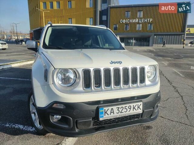 Джип Ренегат 2017 в Львове на Automoto.ua Белый Джип Ренегат, объемом двигателя 2.36 л и пробегом 153 тыс. км за 13000 $, фото 1 на Automoto.ua