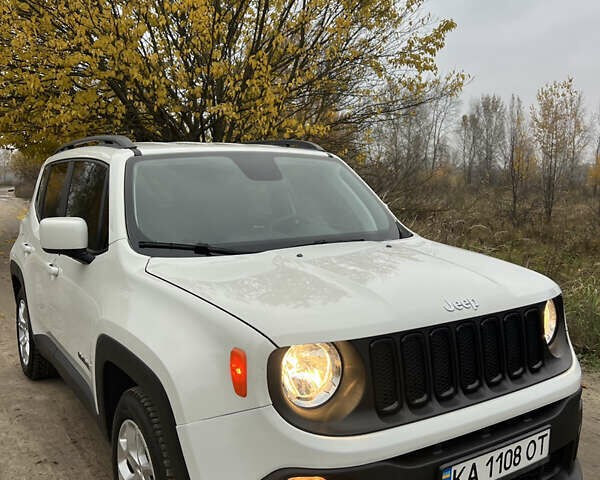 Джип Ренегат 2018 у Києві на Automoto.ua Білий Джип Ренегат, об'ємом двигуна 2.36 л та пробігом 125 тис. км за 13500 $, фото 1 на Automoto.ua