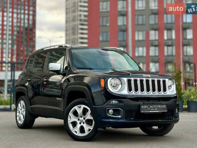 Джип Ренегат 2015 у Києві на Automoto.ua Чорний Джип Ренегат, об'ємом двигуна 2.4 л та пробігом 96 тис. км за 12600 $, фото 1 на Automoto.ua