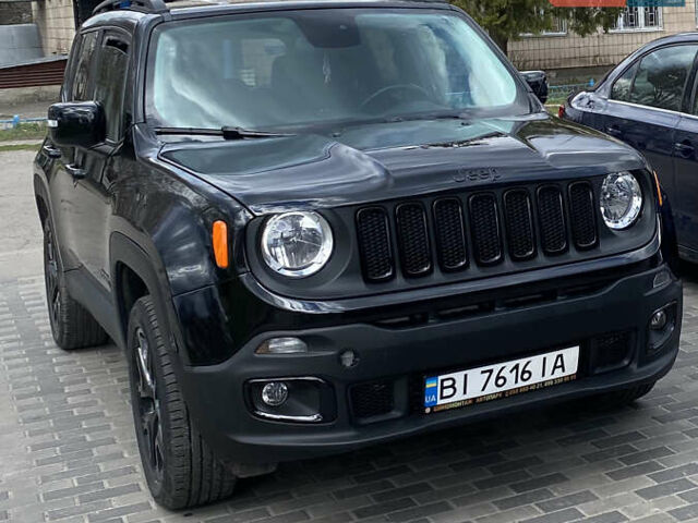 Черный Джип Ренегат, объемом двигателя 2.36 л и пробегом 116 тыс. км за 13500 $, фото 1 на Automoto.ua