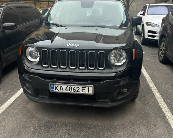 Черный Джип Ренегат, объемом двигателя 2.36 л и пробегом 134 тыс. км за 12000 $, фото 1 на Automoto.ua