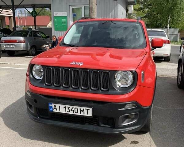 Красный Джип Ренегат, объемом двигателя 2.36 л и пробегом 170 тыс. км за 12500 $, фото 1 на Automoto.ua