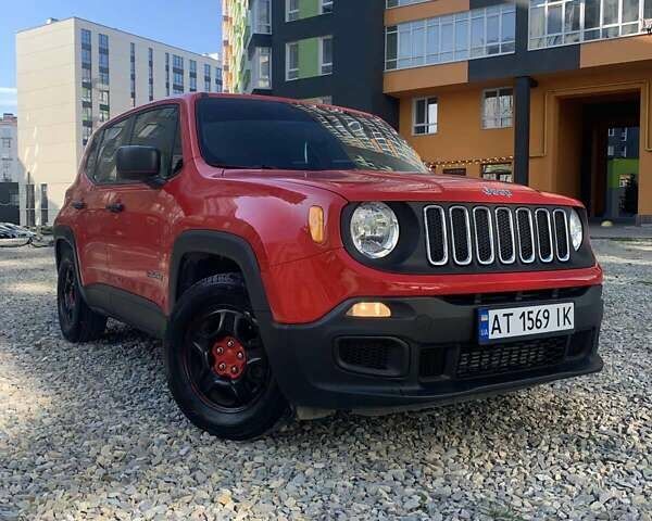 Джип Ренегат 2015 в Ивано-Франковске на Automoto.ua Красный Джип Ренегат, объемом двигателя 1.4 л и пробегом 155 тыс. км за 10200 $, фото 1 на Automoto.ua