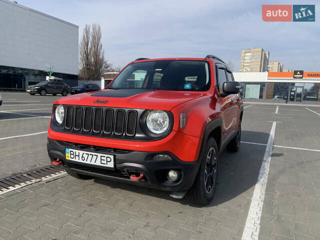Красный Джип Ренегат, объемом двигателя 2.4 л и пробегом 131 тыс. км за 13999 $, фото 1 на Automoto.ua
