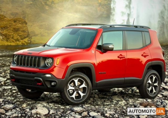 купить новое авто Джип Ренегат 2018 года от официального дилера Автоцентр Jeep Днепропетровск-Авто Джип фото