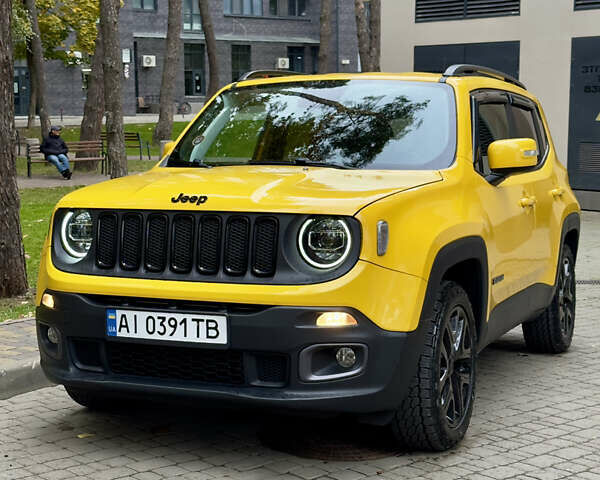 Джип Ренегат 2018 у Києві на Automoto.ua Жовтий Джип Ренегат, об'ємом двигуна 2.36 л та пробігом 75 тис. км за 14900 $, фото 1 на Automoto.ua