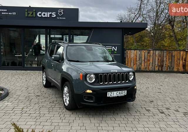 Джип Ренегат 2017 в Львове на Automoto.ua Серый Джип Ренегат, объемом двигателя 1.96 л и пробегом 80 тыс. км за 16900 $, фото 1 на Automoto.ua