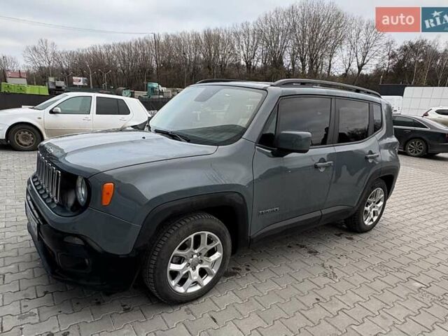 Серый Джип Ренегат, объемом двигателя 2.36 л и пробегом 73 тыс. км за 14400 $, фото 1 на Automoto.ua