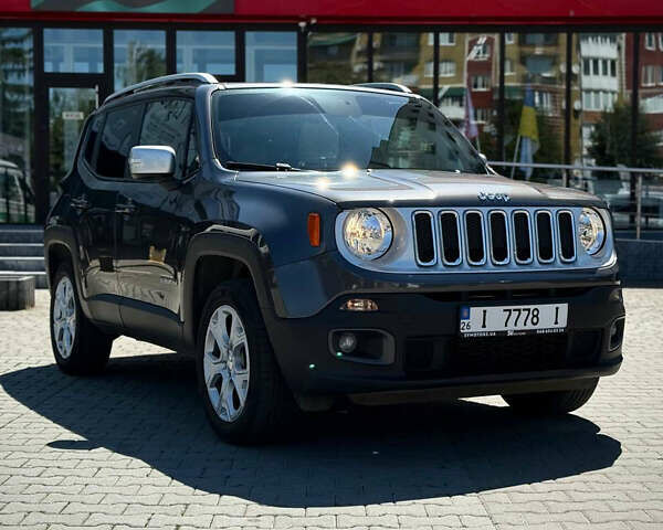 Серый Джип Ренегат, объемом двигателя 2.36 л и пробегом 90 тыс. км за 17200 $, фото 1 на Automoto.ua