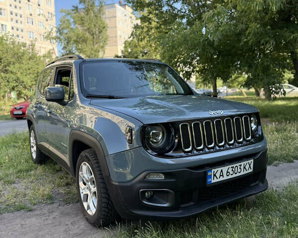 Серый Джип Ренегат, объемом двигателя 2.36 л и пробегом 170 тыс. км за 13200 $, фото 1 на Automoto.ua