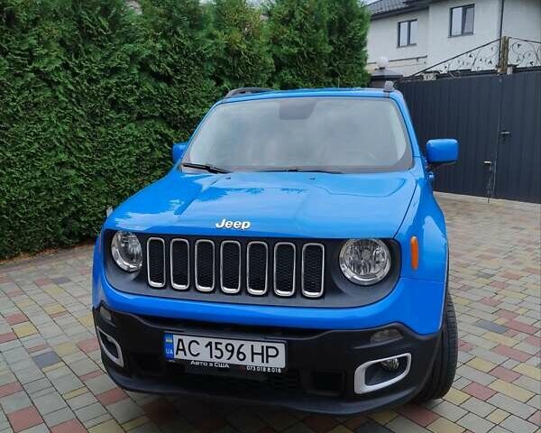 Синій Джип Ренегат, об'ємом двигуна 2.36 л та пробігом 223 тис. км за 12200 $, фото 1 на Automoto.ua