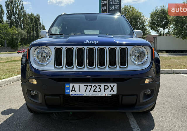 Синій Джип Ренегат, об'ємом двигуна 2.36 л та пробігом 104 тис. км за 15500 $, фото 1 на Automoto.ua