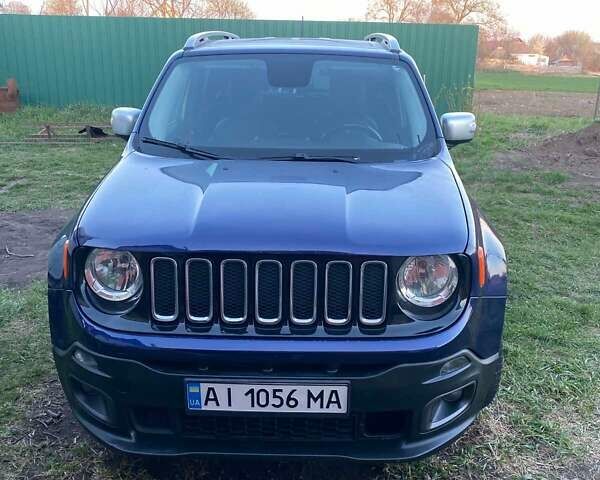 Синий Джип Ренегат, объемом двигателя 2.4 л и пробегом 125 тыс. км за 12500 $, фото 1 на Automoto.ua