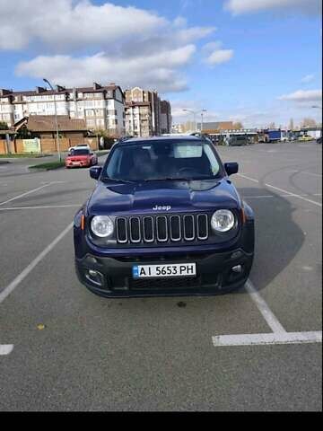 Синий Джип Ренегат, объемом двигателя 2.36 л и пробегом 160 тыс. км за 11300 $, фото 1 на Automoto.ua